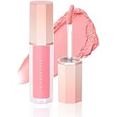 DEARDAHLIA Petal Blur Cream Blush (Peony) - Soft-Blur Vegan Blush with Lightweight, Cloud Melting Texture, High-Pigment, Long-Lasting, Buildable, Cream to Powder Finish. Sensitive Skin Friendly. 4g