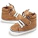 Iuhan Cotton Baby Girl Boys Fox Hight Cut Shoes Anti-slip Infant Soft Sole Sneaker (Age:0~6 Month, Khaki)