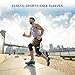 Knee Brace Compression Sleeves Support for Running/Jogging/Basketball and More Sports, suitable for Man/Women/Kids, L