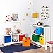 RiverRidge Bench with 3 Cubbies for Kids, White