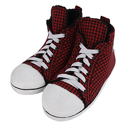 fuzzy sneaker slippers