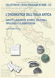 L' onomastica dell'Italia antica