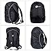 Jepeak 45L Storage Backpack Rain Cover for Hiking Camping Traveling, Black