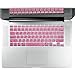 Litop® Pink Color Hello Kitty Series Silicone Keyboard Cover Keyboard Skin for All MacBook Air 13