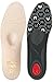 Pedag Viva | Leather Arch Support Inserts | Handmade in Germany | Plantar Fasciitis Relief | Heel Cushion | Activated Charcoal Odor Control | Metatarsal Support Pad | Tan | Women US 8/ Men 5/ EU 38