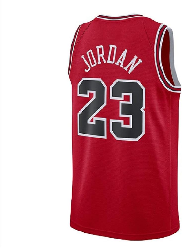 Men's 23 Jerseys Basketball Jerseys Retro Jersey Red(SXXL