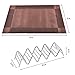 Taco stand, Newroad Stainless Steel Taco holders, 5 Taco Rack Tray with NON-SLIP MAT - 2 pack