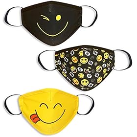 Youngsters Face Masks Washable, Reusable with Premium Safety for Boys, Ladies, and Youngsters Ages 3-12 Years