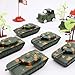 Army Toys, 307 PCS World War II Soldiers Plastic Army Men Combat Special Forces with Hand Bag Birthday for Party Favor
