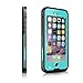 iPhone 6 Plus Waterproof Case,Easylife 6.6 feet Underwater Waterproof Shockproof Dirtproof Snowproof Full Sealed Protective Case Cover for iPhone 6s Plus (5.5”)-Blue