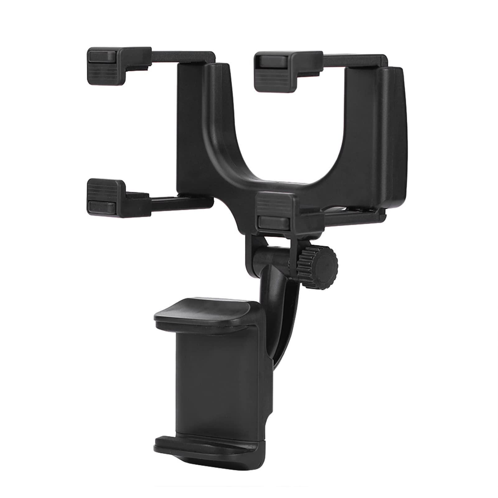 Material Easy Installation Universal 360 Degree Rotation Phone Stand Mount Holder Rear View Mirror Mount for Most Phones for GPS with width 5-9cm,Electronic accessories