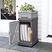 Simplay3 Hide Away Delivery and Storage Box - Secure Home Delivery Box for Packages Shipped to the Home 5 Cu. Feet, Gray