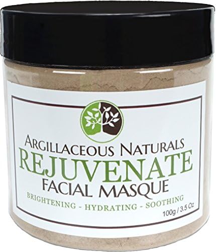 Rejuvenate Facial Masque – Creates Healthy, Youthful Glow. Formulated for Sensitive &amp; Mature Skin. A Powerful Combination of Natural Ingredients Gently Repairs &amp; Revitalizes Skin. (10 Applications)