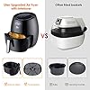 Air Fryer, Uten 6.5L Power Air Fryer with Digital Display, Rapid Air Circulation System Adjustable Temperature and 30…