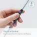 Anker SoundBuds Slim Wireless Workout Headphones, 10-Hour Playtime, Bluetooth 5.0, IPX7 Waterproof, Magnetic Wireless Earbuds, Blue