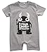 TheFound Baby Boy Romper Cute Monter Printed Short Sleeve Bodysuit Summer Outfit 10-12M Monster B
