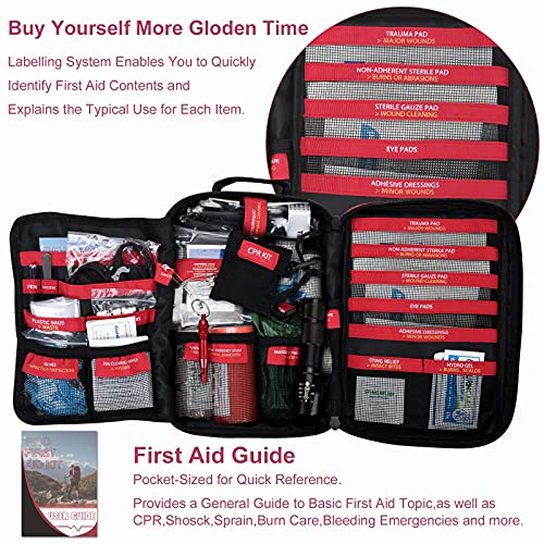 【2022 First Aid Kit with Labelled Compartments