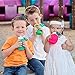 Green 6 oz Squeasy Snacker Spill Proof Silicone Reusable Food Pouch - for Both Soft Foods and Liquids - Water, Apple Sauce, Yogurt, Smoothies, Baby Food - Dishwasher Safe