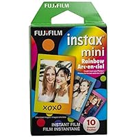 Fujifilm Instax Mini Rainbow Film - 10 Exposures