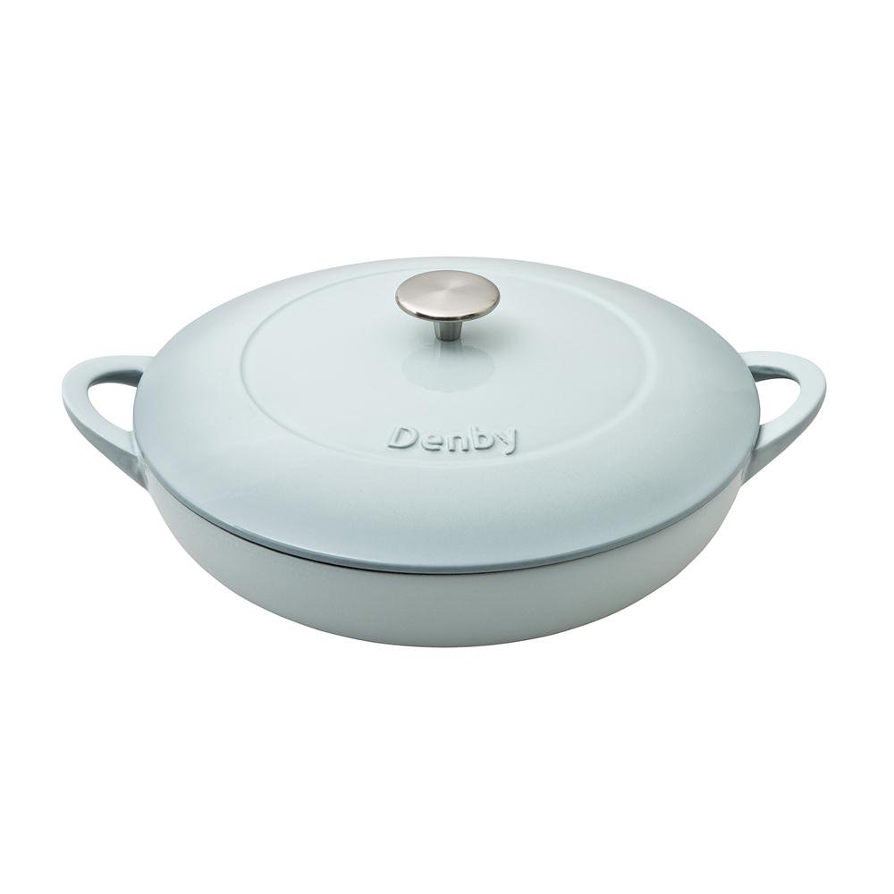 Denby Pavilion Cast Iron 3.8 L Shallow Casserole, Medium