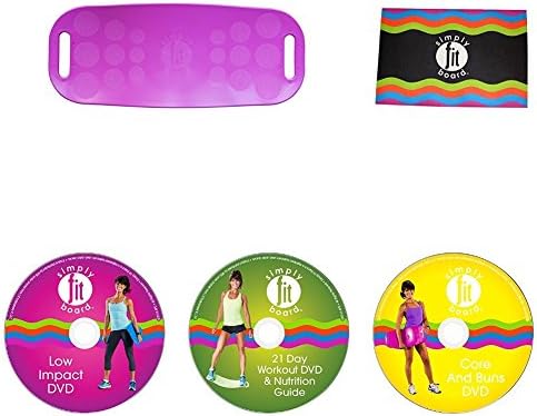 Simply Fit Board Bundle (Board, Mat, DVDs)