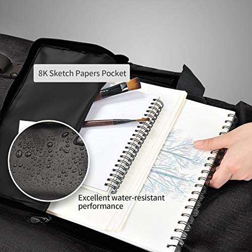 4 Portfolio+Backpack+Waterproof+Sketching+Architect