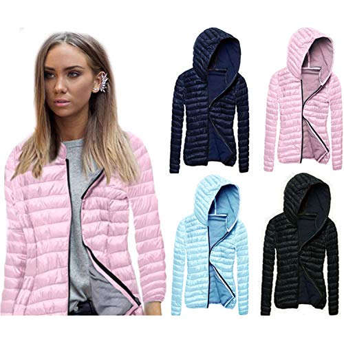 Soluo-Womens-Lightweight-Packable-Jacket-Winter-Light-Weight-Down-Hooded-Coat-Outwear-Overcoat-Tops