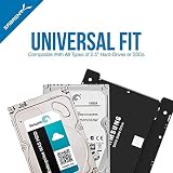 Sabrent 2.5 Inch to 3.5 Inch Internal Hard Drive Mounting Bracket Kit BK-HDDF view 3