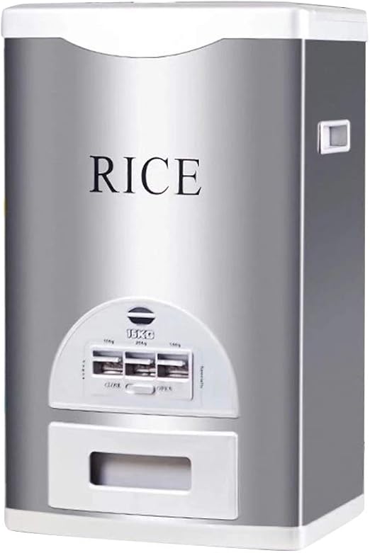 Auto Rice Dispenser Rice Storage Container Stainless Steel Rice