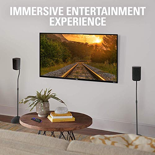 Sanus Home Theater Series Adjustable Height Speakers Stands for Satellite Speakers Tear Drop