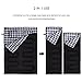 CANWAY Double Sleeping Bag, Flannel Lightweight Waterproof 2 Person Sleeping Bag with 2 Pillows for Camping, Backpacking, or Hiking Outdoor for Adults or Teens Queen Size XL (Flannel)thumb 2