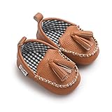 Itaar Baby Boys Girls Moccasin Slippers Loafers Soft Sole PU Leather Flats Boat Shoes