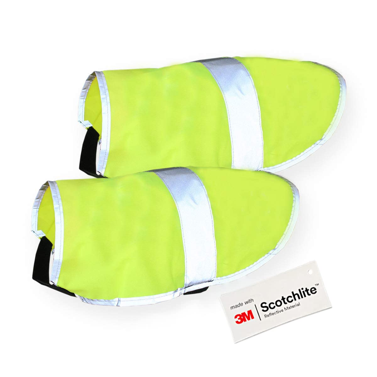 Salzmann Reflective Dog Coat - High Visibility Jacket with adjustable straps for dogs Made with 3M Scotchlite - Set of 3