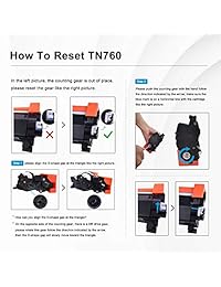 myCartridge   Juego de 4 cartuchos de tóner compatibles con Brother TN760 TN730 HL L2350DW HL L2395DW (con CHIP) para Brother DCP L2550dw HL L2370DWXL HL l2390DW MFC l2710DW MFC l2750DW HL L2370dw