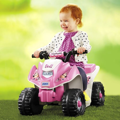 Power Wheels Minnie Mouse Lil' Quad Ride On Maximum weight: 40 lb.