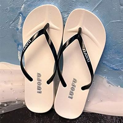 white people flip flops