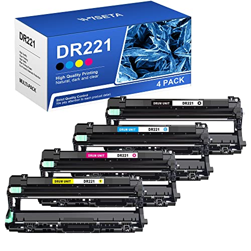 Confezione Da 4 Unità Tamburo Dr221 Per Brother HL-3140CW - Foto 9