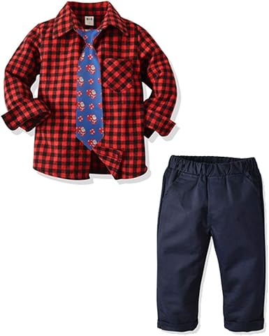 baby boy red dress shirt