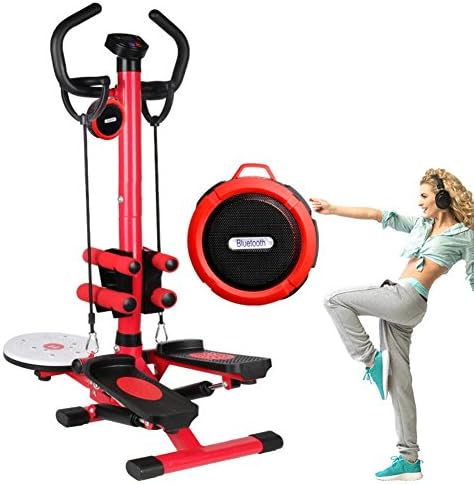 Stepper machine silent arm shape waist multifunction fitness equipment-C