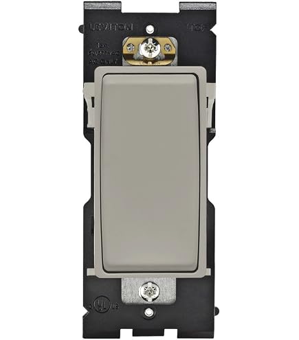 Leviton Renu 3-Gang Wandplatte, Schraubenlos, Snap-On, Weiß – Für Renu-Geräte, Größer Zum Abdecken Von Unebenheiten