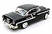 Motormax 1955 Chevy Bel Air Coupe 1/18 Diecast Model Car Black