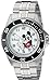 Disney Mickey Mouse Men's W002394 Mickey Mouse Silver-Tone Watch