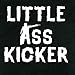 Nursery Decals and More Little Asskicker, Walking Dead Inspired, Black 3-6 mo