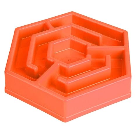 Slow Feeder Pet Bowl Interactive Puzzle Maze Fun Foraging Bowl