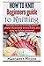 How to Knit:: Beginners guide to Knitting: Introduction to knitting basics, photo-illustrated instru by Margaret Miller