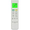 RCECAOSHAN Replacement for Daikin Air Conditioner Remote Control FTK09NMVJU FTX09NMVJU FTK12NMVJU FTX12NMVJU FTK18NMVJU FTX18NMVJU FTK24NMVJU FTX24NMVJU English Version Display in Fahrenheit