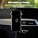 Beanco Tech Wireless Car Charger, Qi Fast Charger Car Mount Air Vent Gravity Phone Holder Samsung Galaxy S8/S8+/S7 Edge/S6 Edge+, Standard Charger iPhone 8/8+/iPhone X All Qi-Enabled Devices