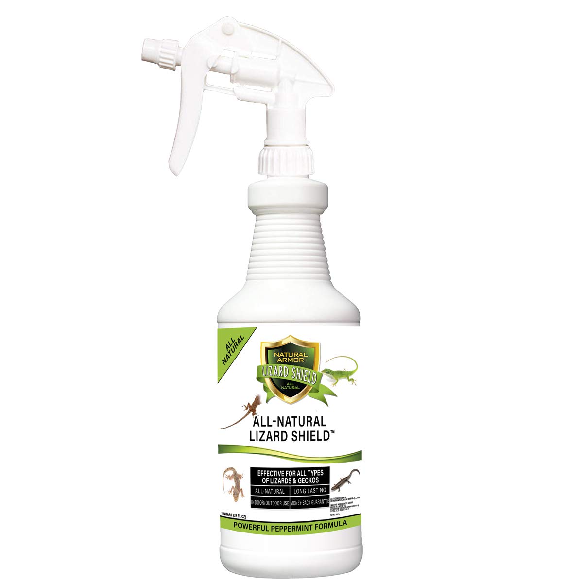 Buy Natural Armor Lizard & Gecko Repellent Spray Powerful Peppermint