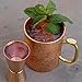 Double Jigger Bar Shot Glasses - Set of 2 Solid Copper Hammered (1oz/2oz) by Drinkware Essentials.