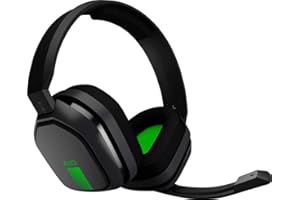 ASTRO Gaming A10 Headset for Xbox One/Nintendo Switch / PS4 / PC and Mac - Wired 3.5mm and Boom Mic by Logitech - Eco-Friendly Packaging - (Green/Black)